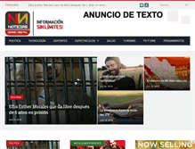 Tablet Screenshot of nnnoticias.mx